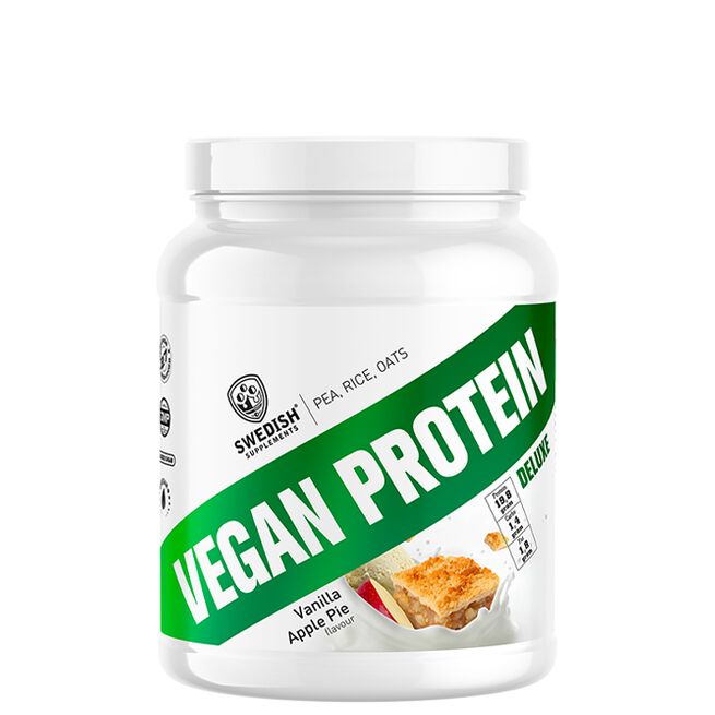 Vegan Protein Deluxe, 750 g Vanilla Apple Pie Vegan Protein Deluxe 750 g Vanilla Apple Pie