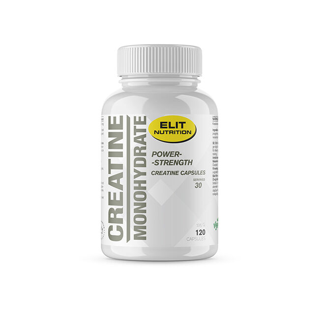 ELIT 100% Creatine Monohydrate 120 caps ELIT 100% Creatine Monohydrate 120 caps