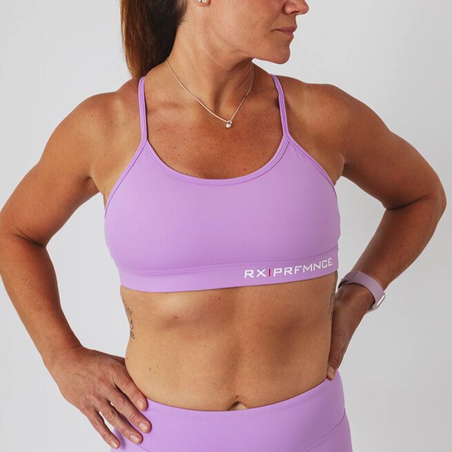 RX Performance Barbara Sports Bra, Lilac Barbara Sports Bra, Lilac