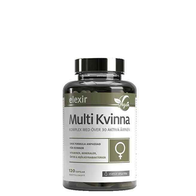 Multivitamin Kvinna 120 kapslar Multivitamin Kvinna 120 kapsler