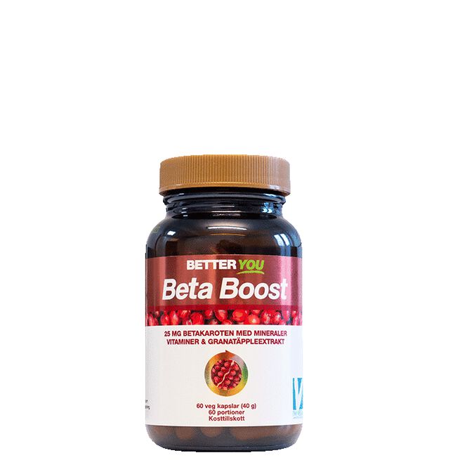 Beta Boost, 60 kapslar Beta Boost Betakaroten 25 mg 60 kapsler