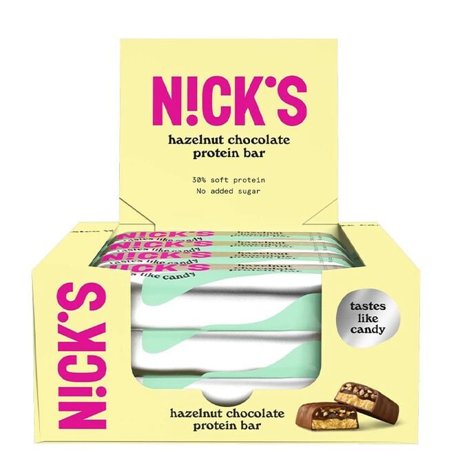 12 x Proteinbar Hazelnut Chocolate 50 g 12 x Proteinbar 50 g Hasselnöt och choklad