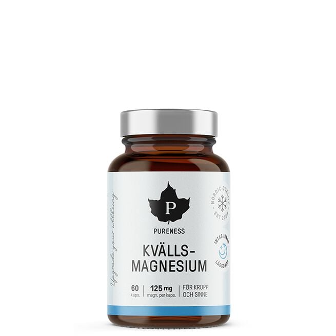 Pureness Kvällmagnesium, 60 kapsla Kveldsmagnesium 60 kapsler