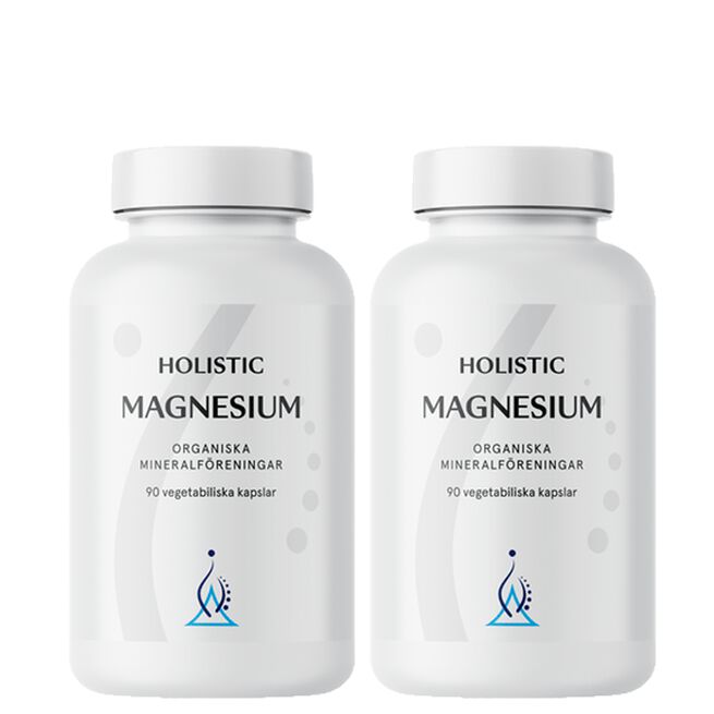 2 x Magnesium 120 mg 90 kapsler 2 x Magnesium 120 mg 90 kapsler