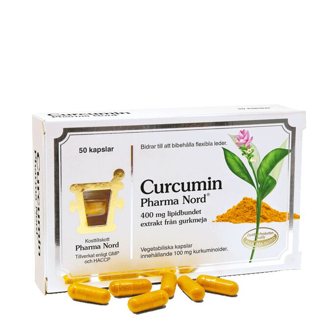 Curcumin 50 kapslar Pharma Nord Curcumin 50 kapsler