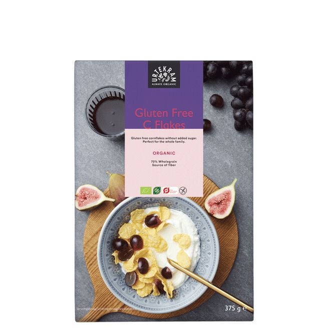 C-Flakes Uten Gluten, 375 g  C-Flakes Uten Gluten 375 g