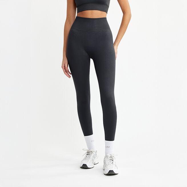 Signature Seamless Tights, Iron Grey, XS Treningstights Grå