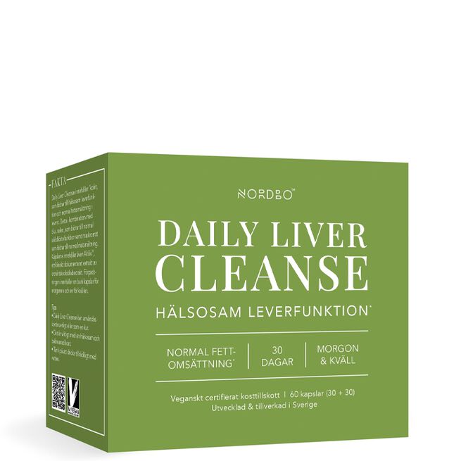 Nordbo Daily Liver Cleanse 60 kapslar