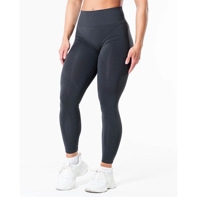Relode Prime Seamless Tights, Mörkgrå, M Prime Seamless Tights Mørkegrå