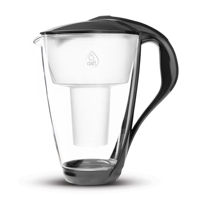Vattenrenare Dafi 2,0l glas antracitgrå Vannrenser Dafi 2,0 l glass