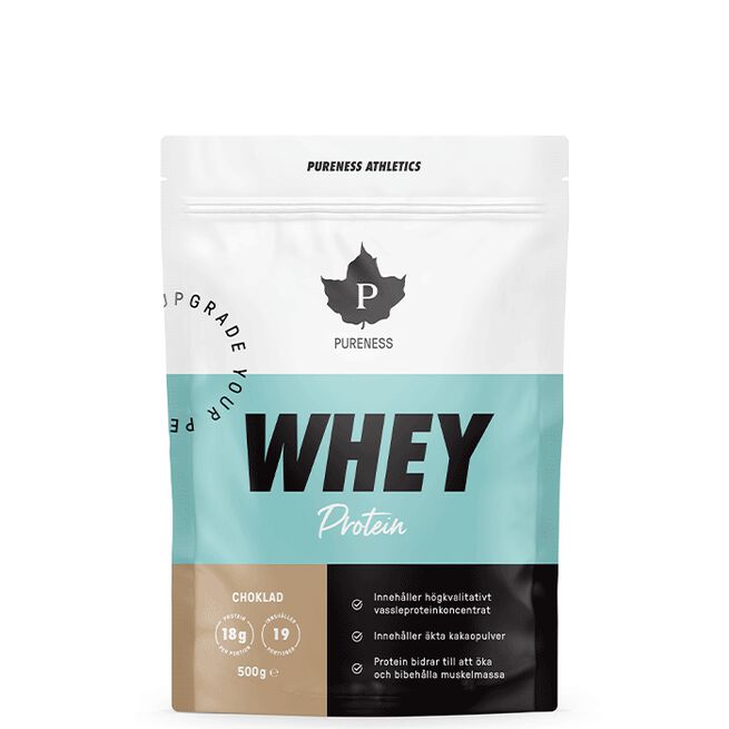 Athletics Vassleprotein Choklad 500 g Athletics Myseprotein 500 g Sjokolade Choklad