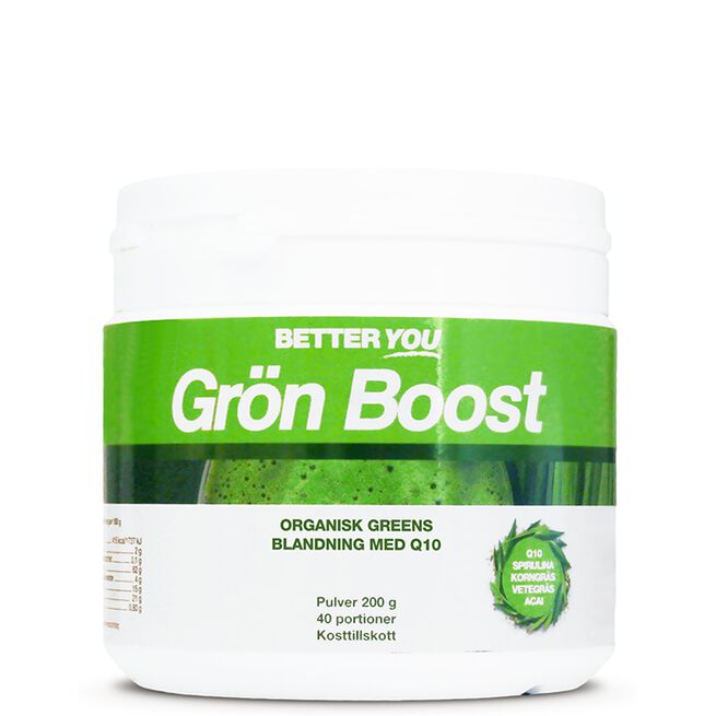 Better You Grön Boost Pulver Naturell 200 g Grön Boost Pulver Naturell 200 g