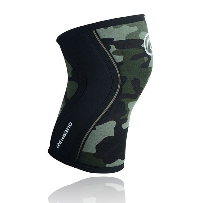 RX Knee Sleeve, 5mm, Camo/Black, XS  RX Knee Sleeve, 5mm, Camo/Black