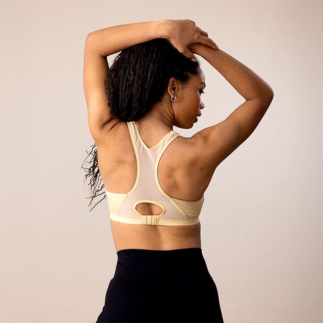 Pump Padded Sports Bra, Western Khaki, 70A  Pump Padded Sports Bra Khaki