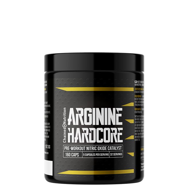 Chained Nutrition Arginine hardcore 160 caps Arginin Hardcore PWO 160 kapsler
