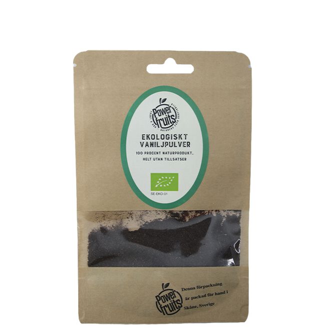 Powerfruits Ekologiskt Vaniljpulver 10 g Økologisk Vaniljepulver 10 g
