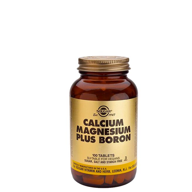 Calcium Magnesium Plus Boron 100 tabletter Kalsium Magnesium + Bor 100 kapsler