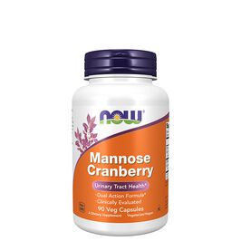 NOW Foods Mannose cranberry 90 kapslar Mannose cranberry 90 kapsler