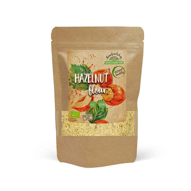Hasselnøttmel ØKO, 500 gram Hasselnøttmel ØKO, 500 gram