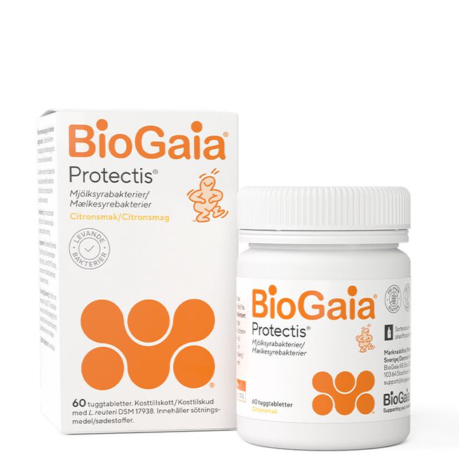 BioGaia Protectis 60 tuggtabletter Protectis 60 tyggetabletter