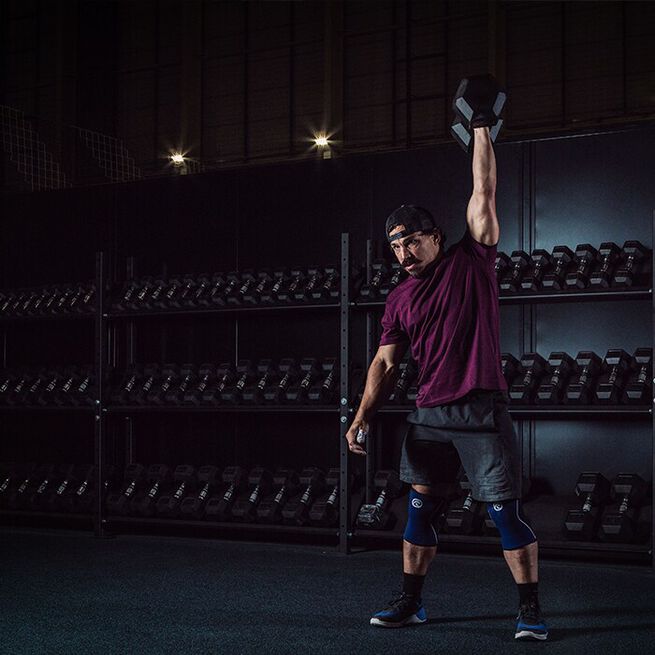 RX Knee Sleeve, 5mm, Navy/Black, XL  RX Knestøtte 5mm Blå/Svart