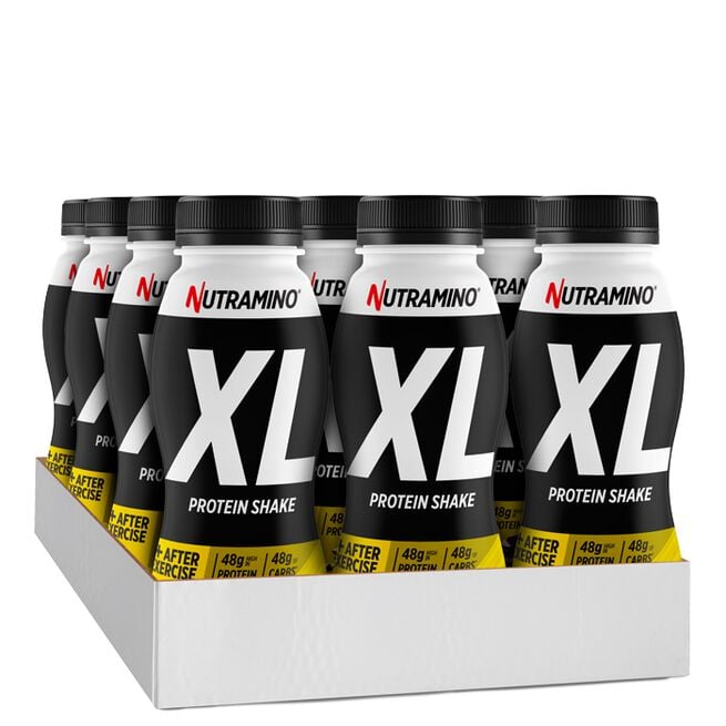 12 x Nutramino Protein XL Shake, 475 ml 12 x Nutramino Protein XL Shake, 475 ml Choklad Banan