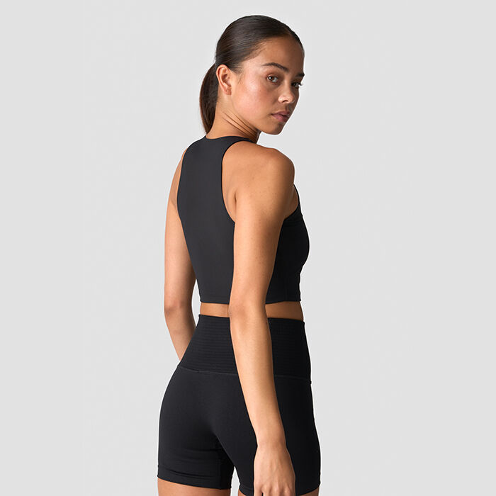 Contrast Trenings-topp Svart