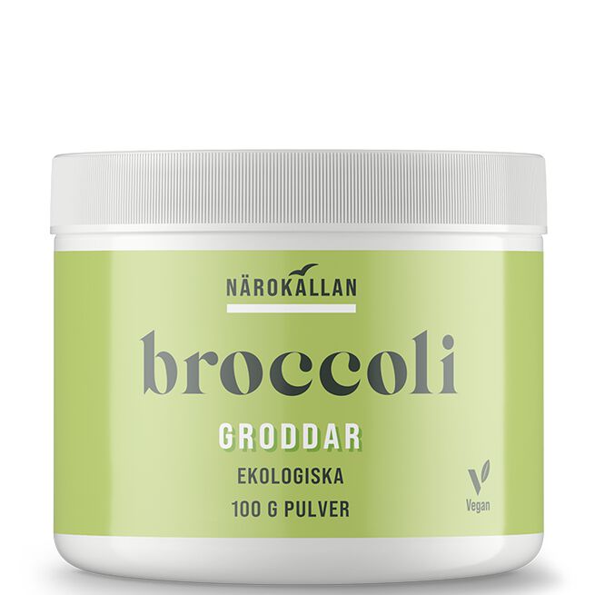 Ekologiska Broccoligroddar 100 g Økologiske Brokkolispirer 100 g