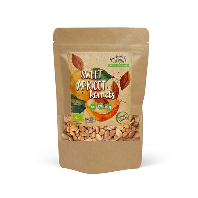 Aprikoskärnor Söta Ekologiska 500 g Søte Aprikoskjerner EKO, 500 g