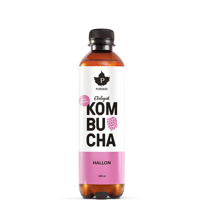 Kombucha EKO Hallon 400 ml Kombucha EKO 400 ml Hallon