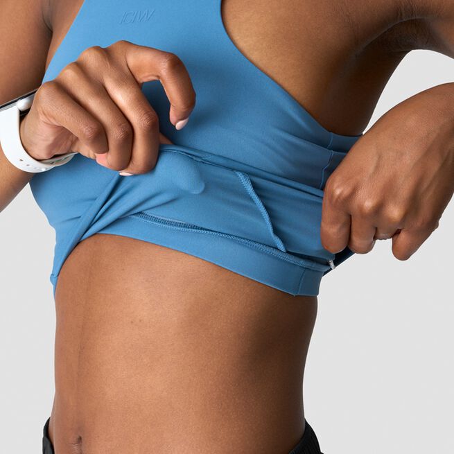 ICIW Endurance 2-in-1 Tank Top Wmn, Light Teal Endurance 2-i-1 Treningssinglet Blå