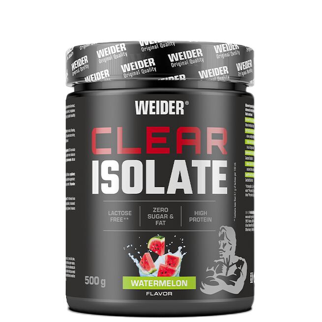 Weider Clear Isolate 500 g Watermelon Clear Isolate Myseproteinisolat 500 g Watermelon
