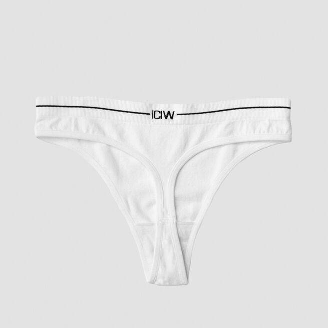 Everyday Seamless Thong 2-pack, Black/White, L  Everyday Seamless Thong 2-pack, Black/White