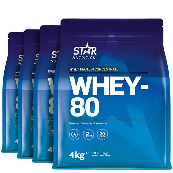star nutrition whey-80 BIGBUY Whey-80 Myseprotein 16 kg