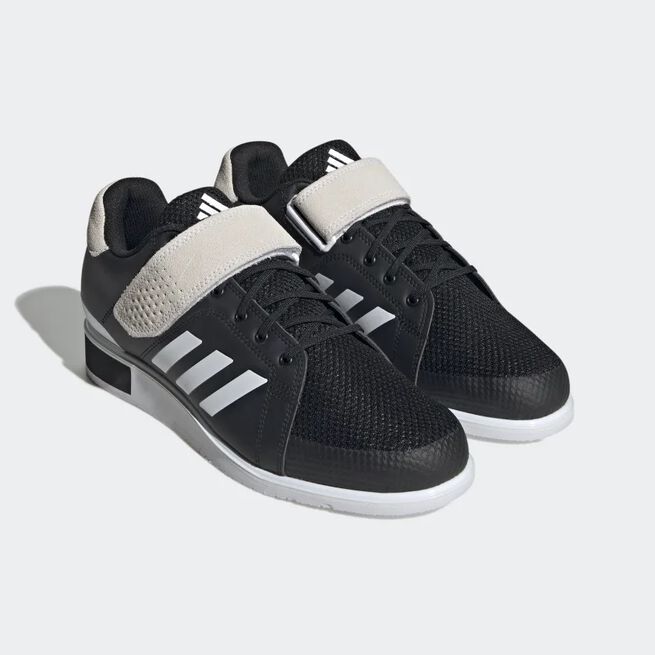 Adidas Power Perfect III, Black/White, 40  Power Perfect 3 Sko Svart Hvit