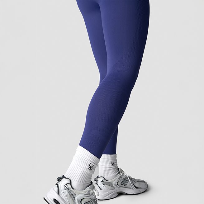 Define Seamless Tights, Dark Slate Blue, L  Define Seamless Tights Blå