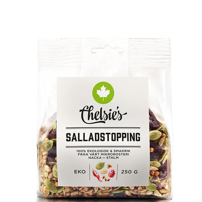 Chelsies Organic Gourmet Products Salladstopping 250 g Salattopping 250 g