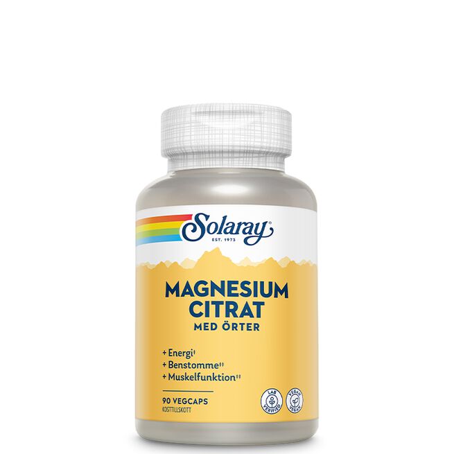 BioCitrate Magnesium Solaray BioCitrate Magnesium, 90 kapsler
