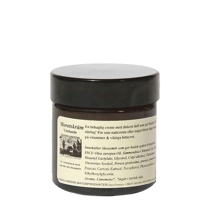 Morotskräm Lendelundens Naturprodukter Gulrotkrem, 50 ml