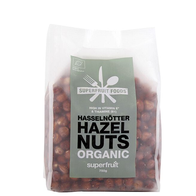 Hasselnötter Naturella 750 g Hasselnøtter Naturella ØKO, 750 g
