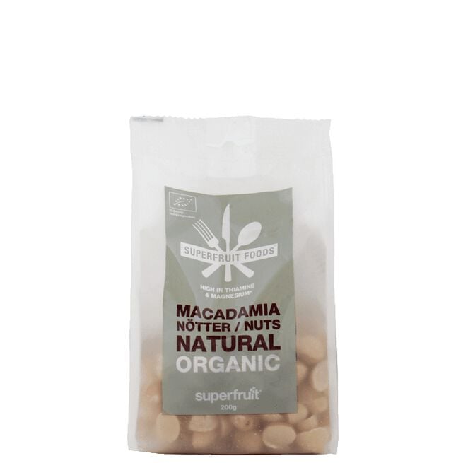 Macadamianötter Naturella 200g Macadamianøtter Naturell, 200g