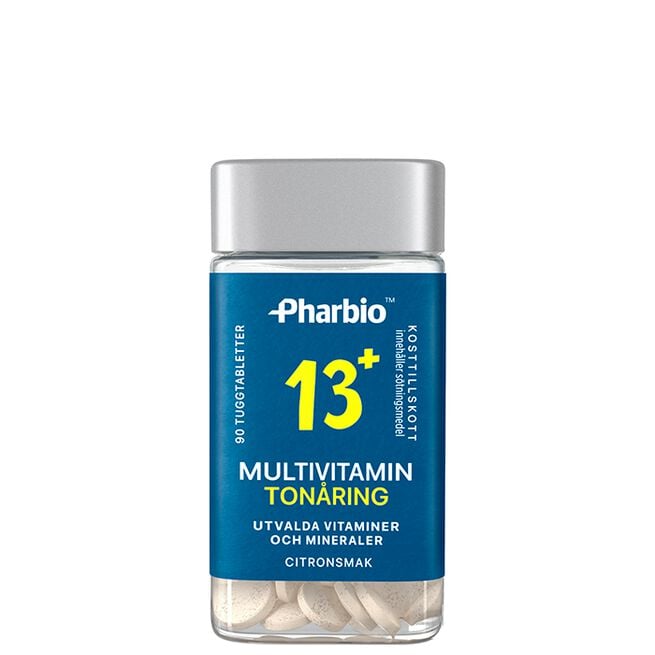 Pharbio Multivitamin Tonåring 90 tabletter