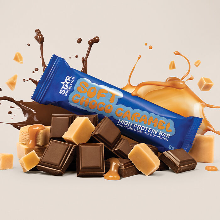 12 x Soft Proteinbar 55 g Soft Choco Caramel