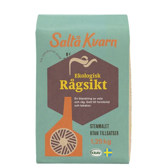 Rågsikt 1,25 kg  Rugmel 1,25 kg
