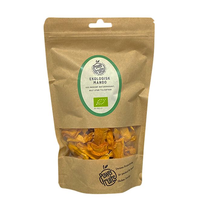 Powerfruits Ekologisk Mango 250 g Økologisk Mango 250 g Mango