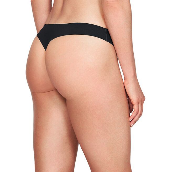 Pure Stretch Thong 3-Pack, Black, S 