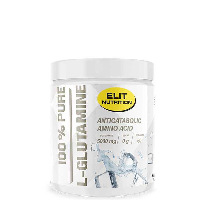 ELIT 100% Pure L-glutamine, 300 g, Natural  ELIT 100% Pure L-glutamine, 300 g Natural