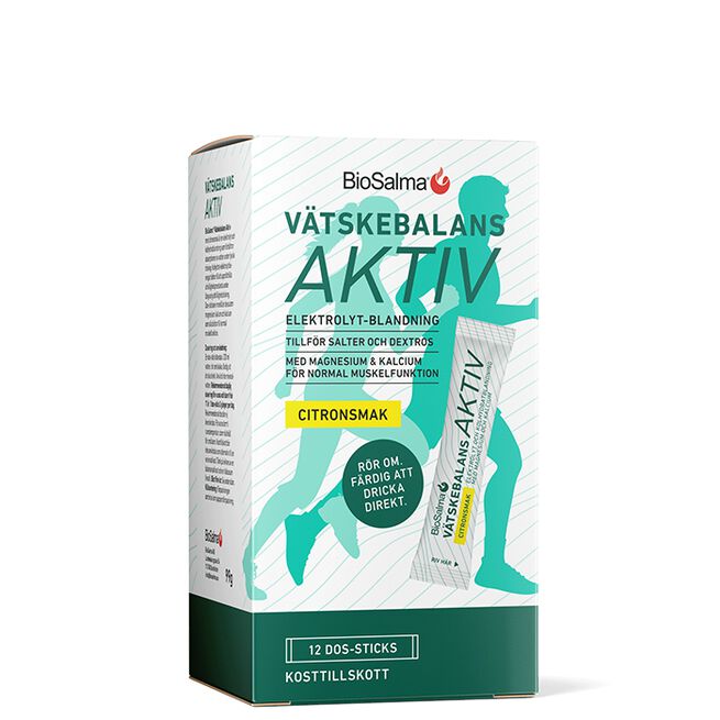BioSalma Vätskebalans Aktiv 12 st Væskebalanse Aktiv 12 stk.