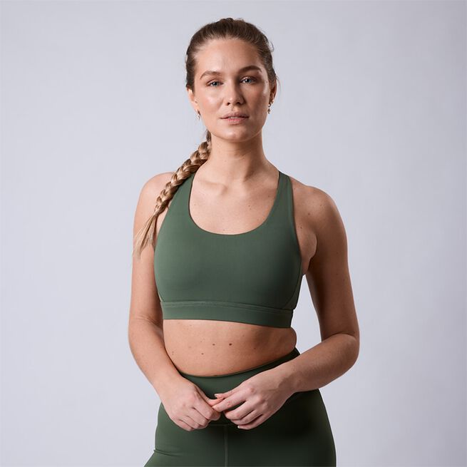 Fuse Sport Bra, Moss Green, L  Fuse Sport BH Grønn