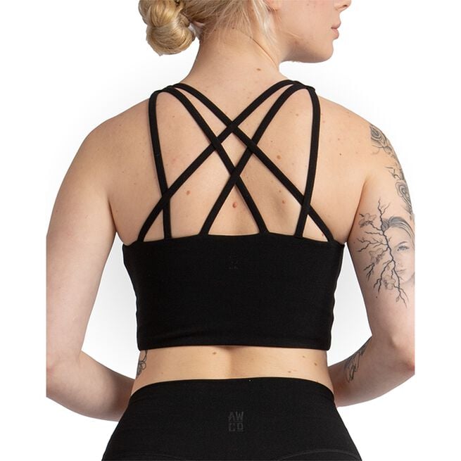 Studio Sports Bra, Matte Black, XS Studio Sports Bra, Matte Black